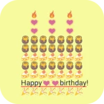 birthday android application logo